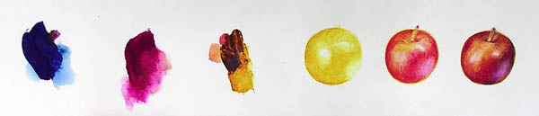 3 color apple