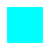 Cyan square, red after image.