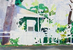 1st painting day, 4 hours.