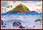 #04, Hana Alau Island, Acrylic