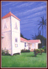 St. John's Church, Kipahulu, Maui, Acrylic 11x15