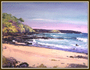#54, La Paruse Bay, Acrylic on linen panel