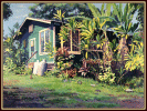 #72, Nahiku, Tom's House, Acrylic, 22x30
