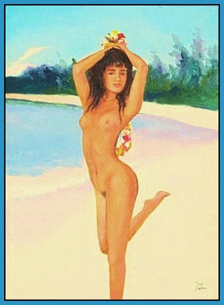 Painting a person is a lot like painting a rock, only different.