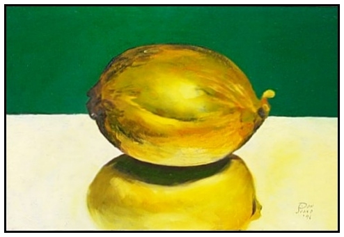 Mastic, Lemon, Pictura Translucida, 7.5x11