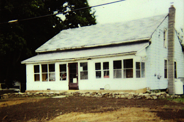 John's house in Mexico, NY before he worked on it