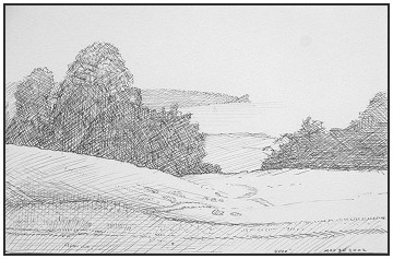 drawing of favorite camping spot