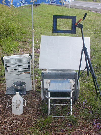 painting setup