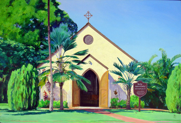 Acrylic Holy Innocents 10:00 Mass