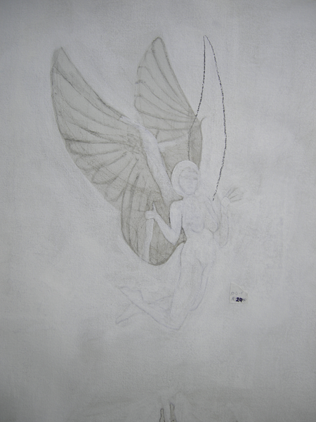 Lg. Angel sketch #3
