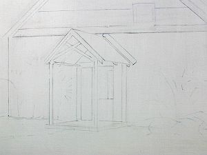 line painting