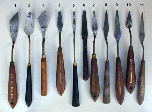 Different knife blades