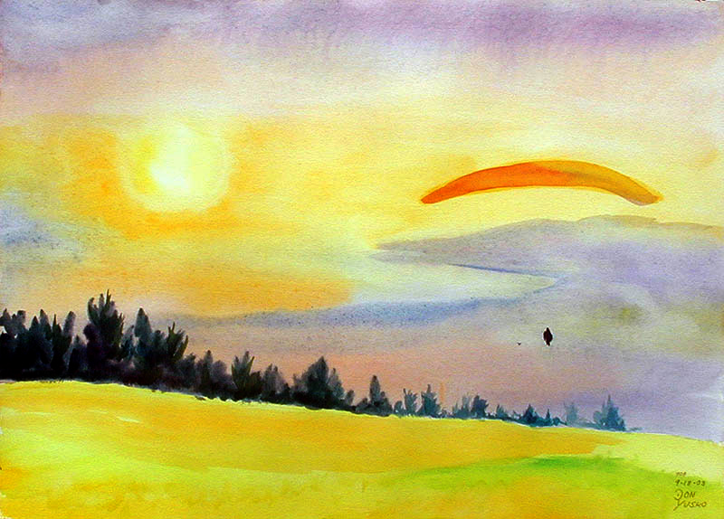 Poli Poli parasail painting