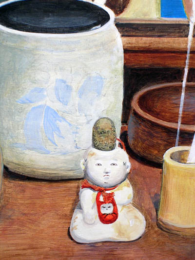 Ancient Tea Ceremony doll