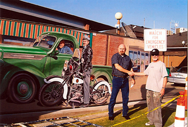 Exeter CA mural by Tom Booth