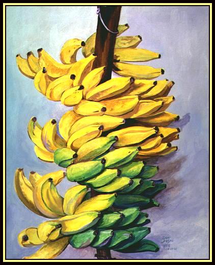 66 bananas acrylic