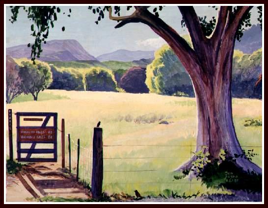 44 Kipahulu 7 Pools Gate, Acrylic