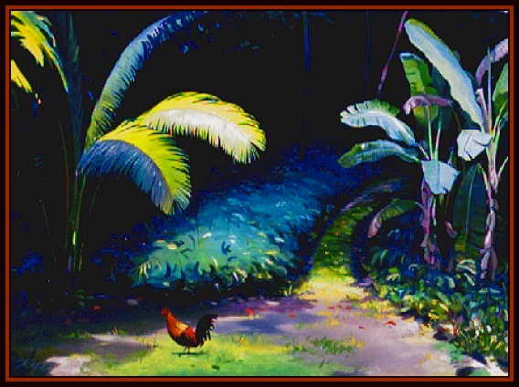 #68, Nahiku Chicken, Acrylic